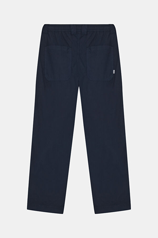 Relax Kalıp Lacivert Wide Leg Erkek Pantolon 2