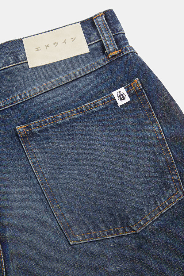 Mavi Wide Leg Kot Jean Erkek Pantolon 5