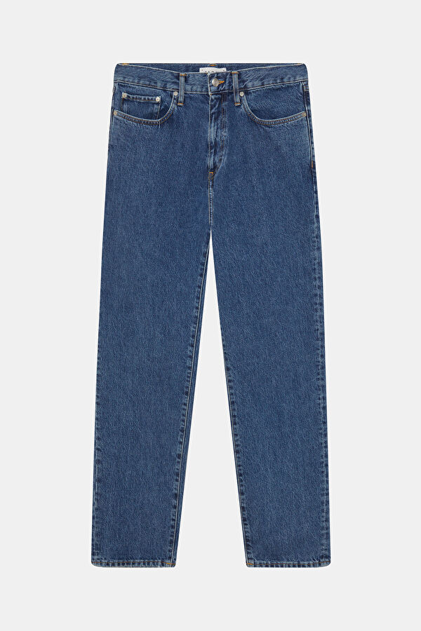 Mavi Wide Leg Kot Jean Erkek Pantolon