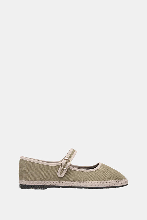 Ishmael Cream Women's Ballet Flats