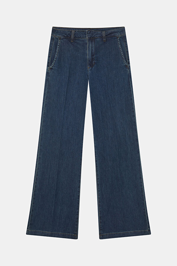 Blue Women's Trousers 4