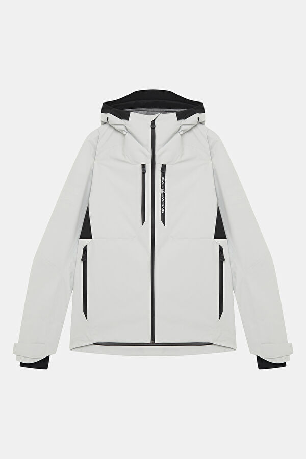 Gray Zippered Men's Jacket
