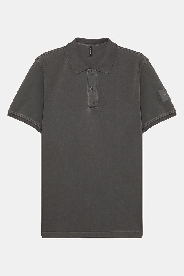 Relax Fit Gray Crew Neck Men's T-Shirt