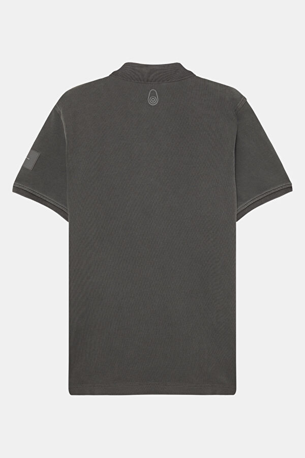 Relax Fit Gray Crew Neck Men's T-Shirt 2