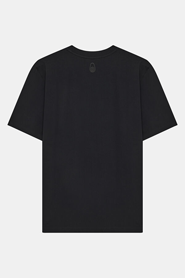 Relax Fit Anthracite Crew Neck Men's T-Shirt 2