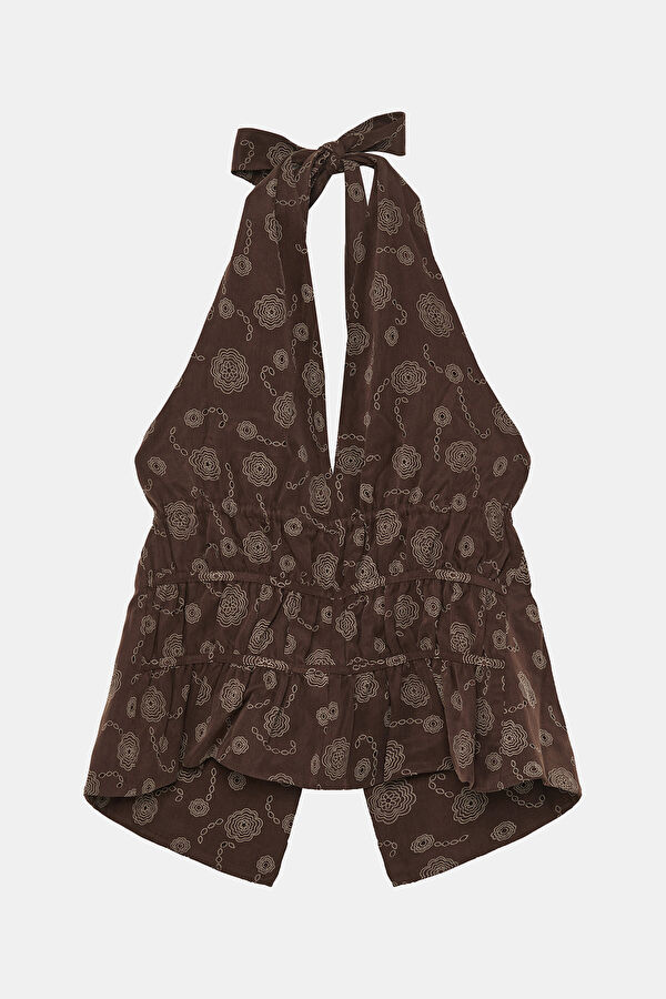 Brown Women's Blouse