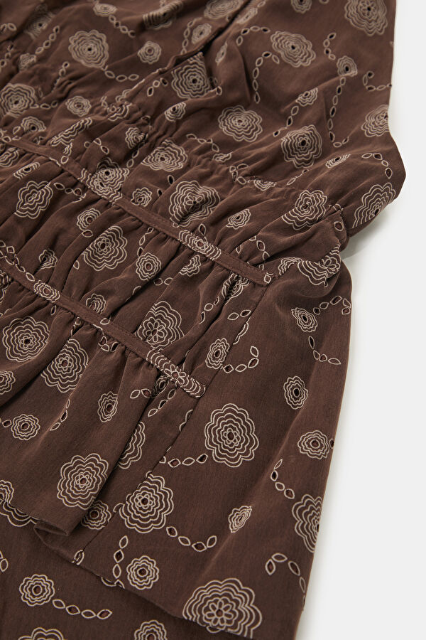 Brown Women's Blouse 4