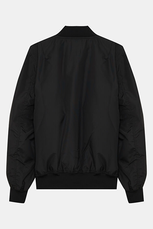 Men's Black Zip-Up Jacket 2