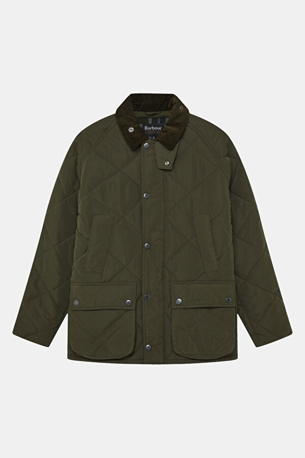 Modern Bedale Quilted Khaki Men's Coat