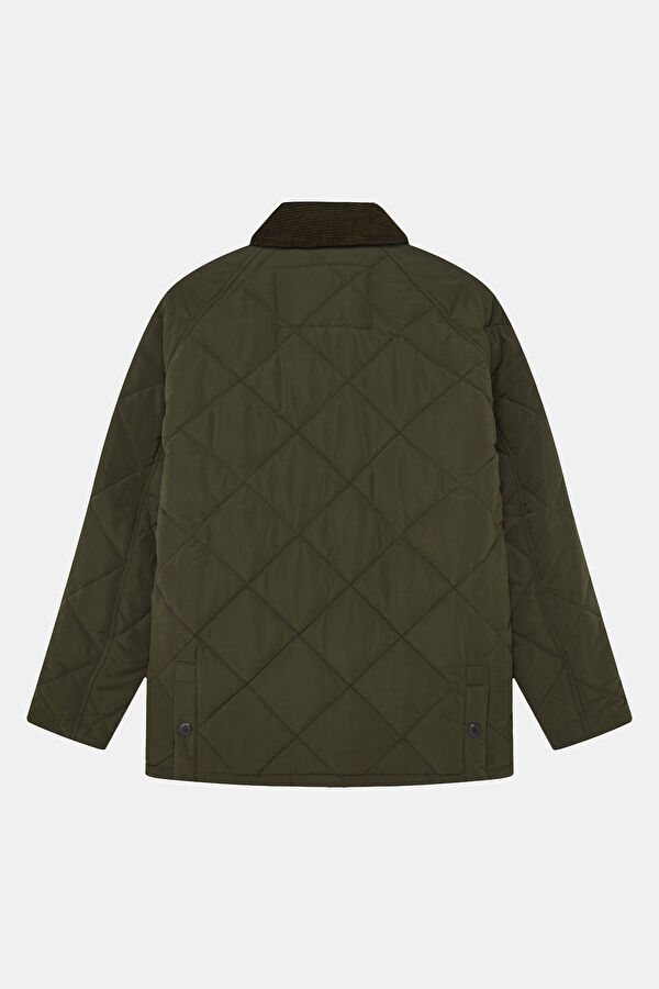 Modern Bedale Quilted Khaki Men's Coat 2