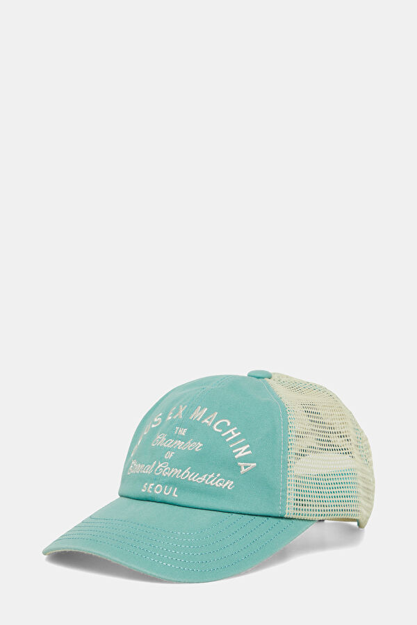 Light Blue Embroidered Hat
