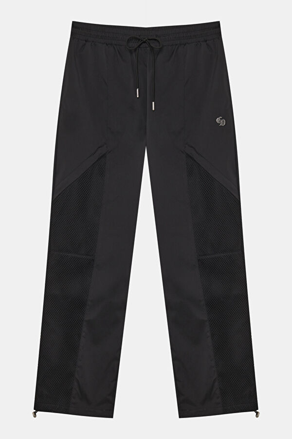 Relax Fit Black Straight Men's Pants