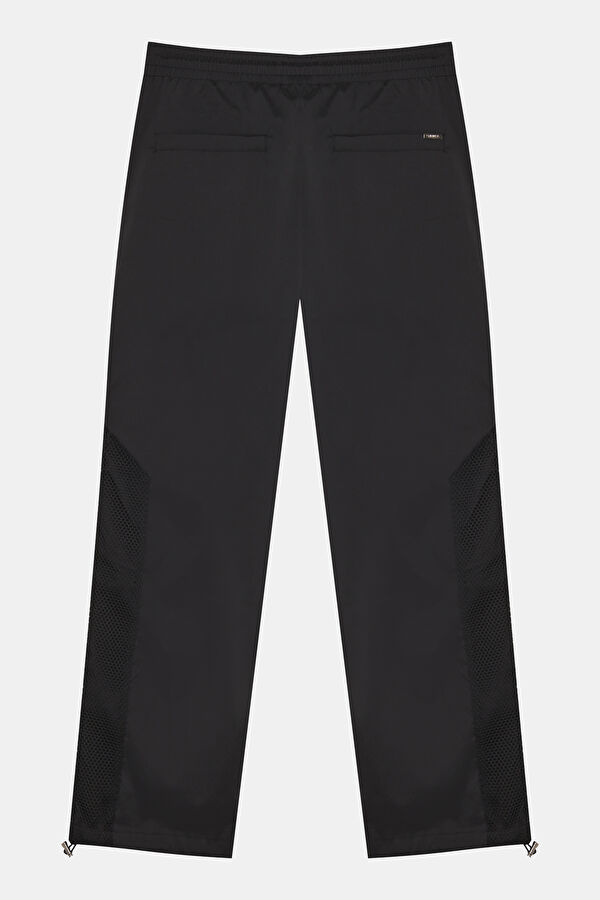 Relax Fit Black Straight Men's Pants 2