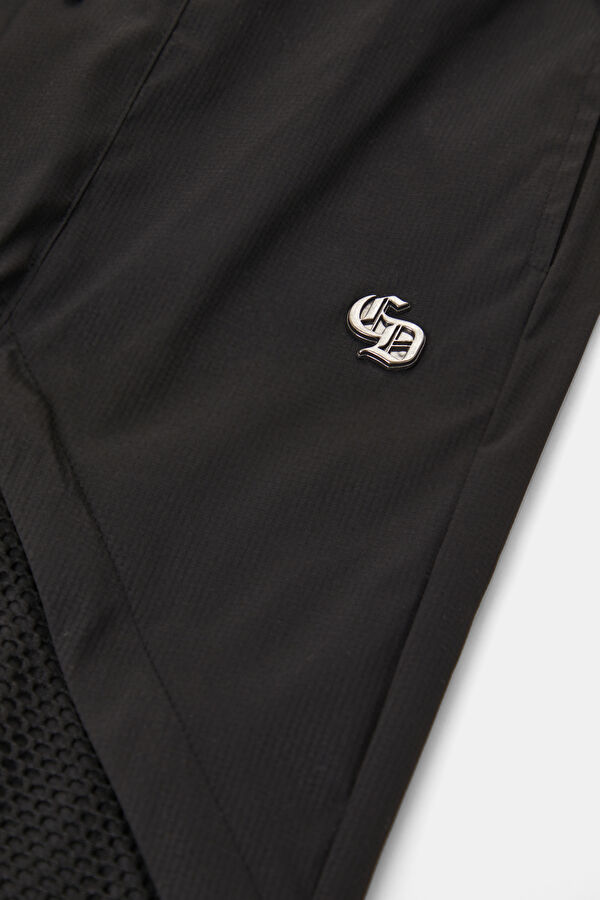 Relax Fit Black Straight Men's Pants 4