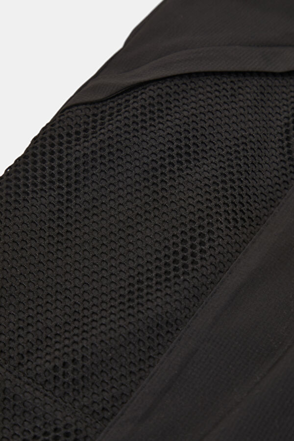 Relax Fit Black Straight Men's Pants 5