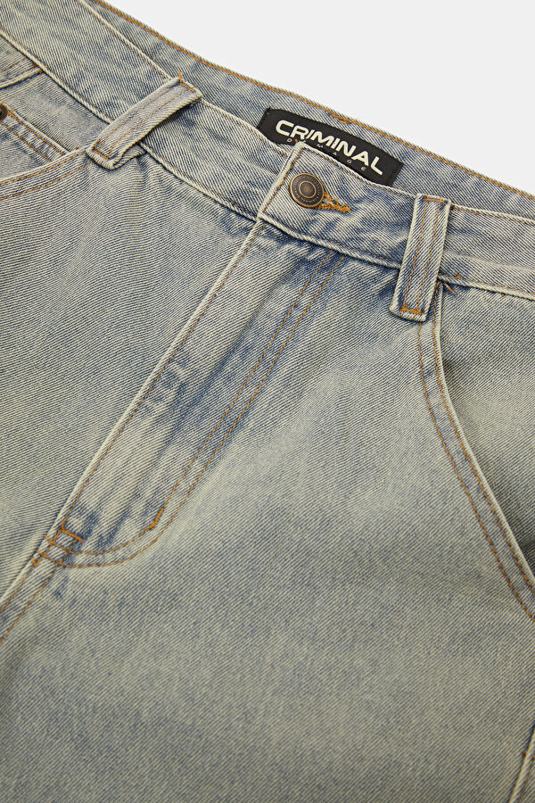 Relax Fit Indigo Straight Jean Men's Trousers 3