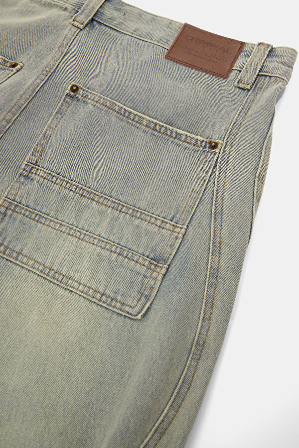 Relax Fit Indigo Straight Jean Men's Trousers 5