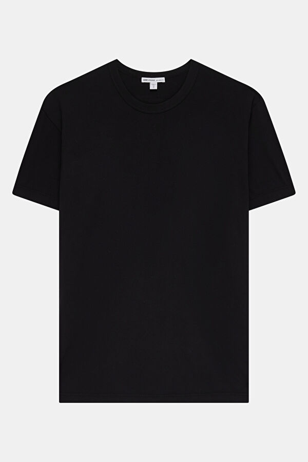 Relax Fit Black Crew Neck Men's T-Shirt