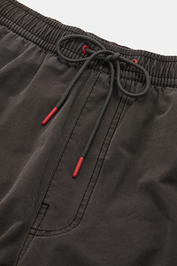 Black Elasticated Men's Swimsuit 3