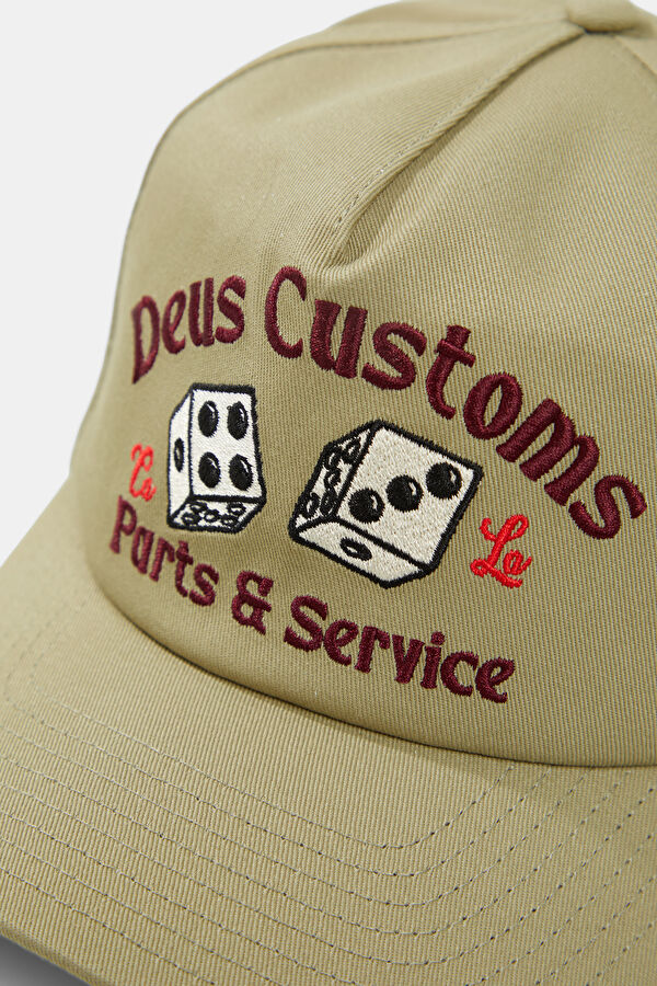 Khaki Embroidered Hat 4