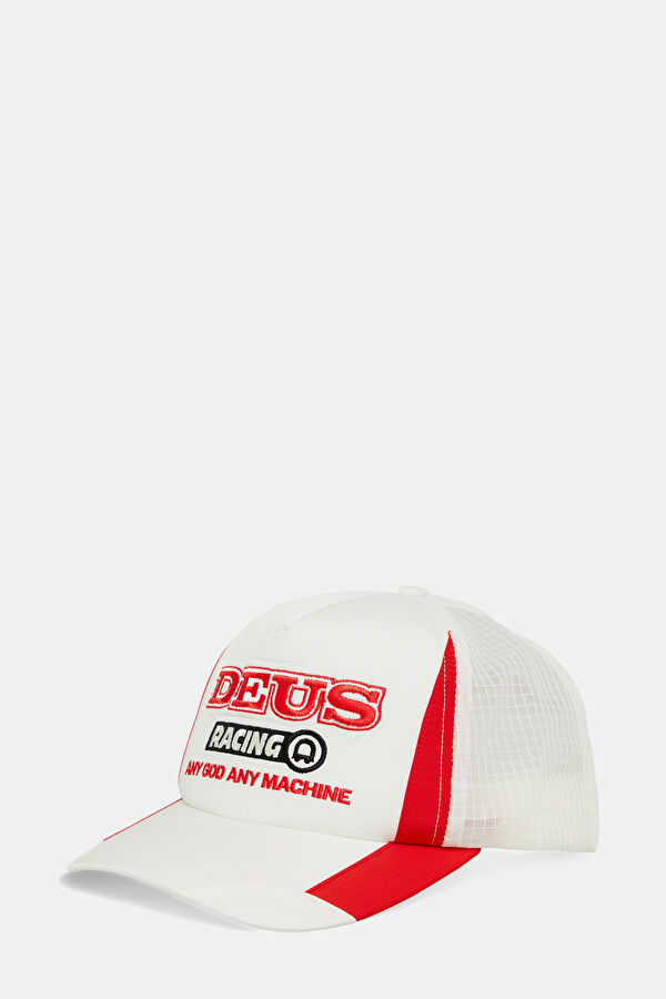 White Embroidered Hat