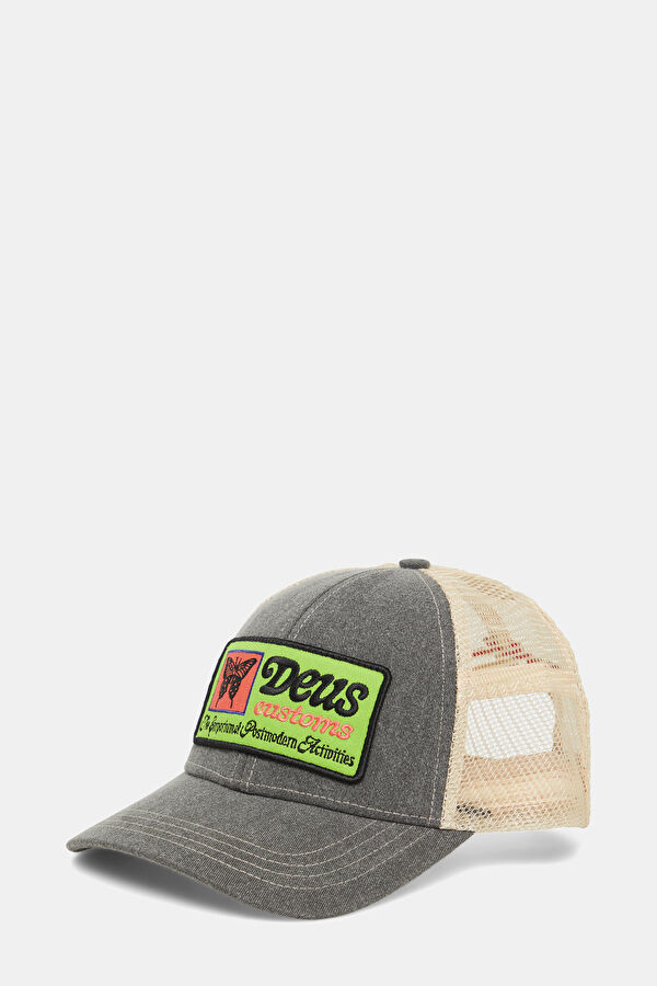 Slapstick Trucker Anthracite Embroidered Hat