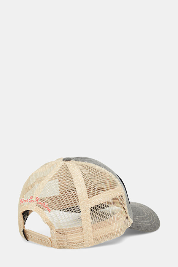 Slapstick Trucker Anthracite Embroidered Hat 2