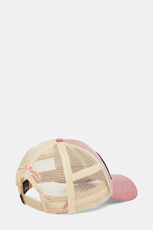 Slapstick Trucker Purple Embroidered Hat 2