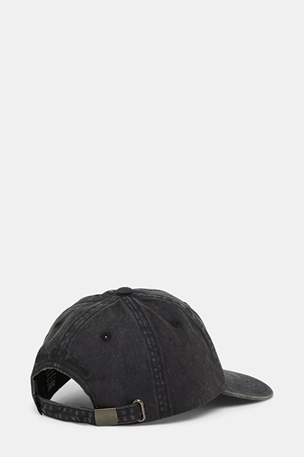 Black Embroidered Hat 2