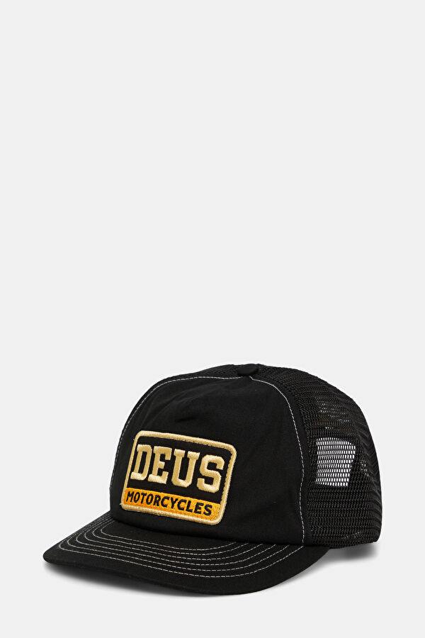 Black Embroidered Hat
