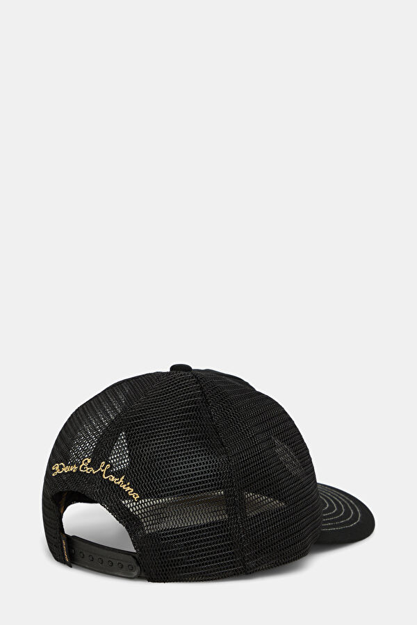 Black Embroidered Hat 2
