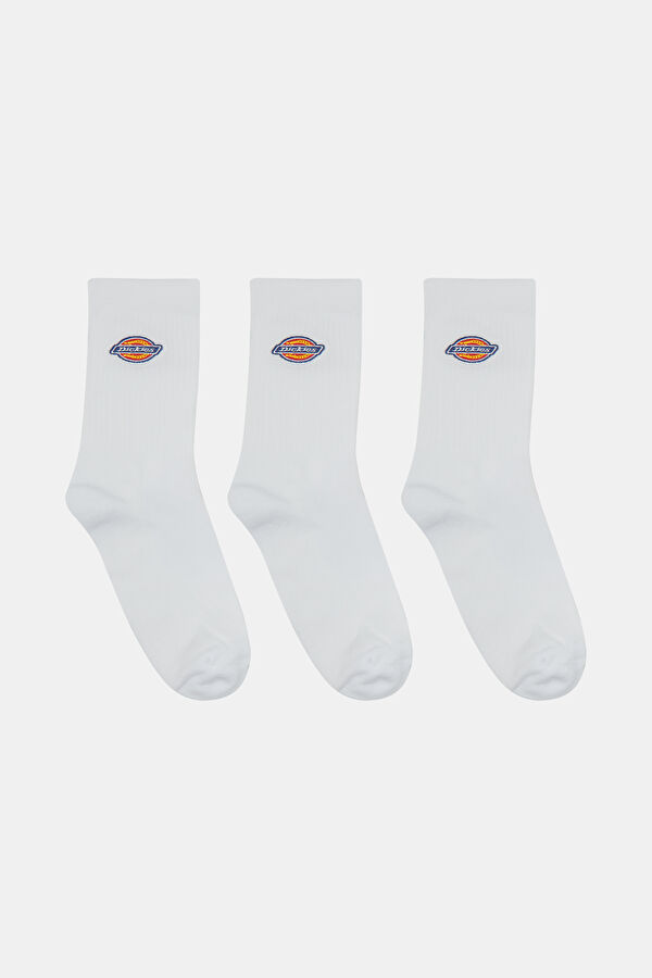 3-Pack Valley Grove White Socks