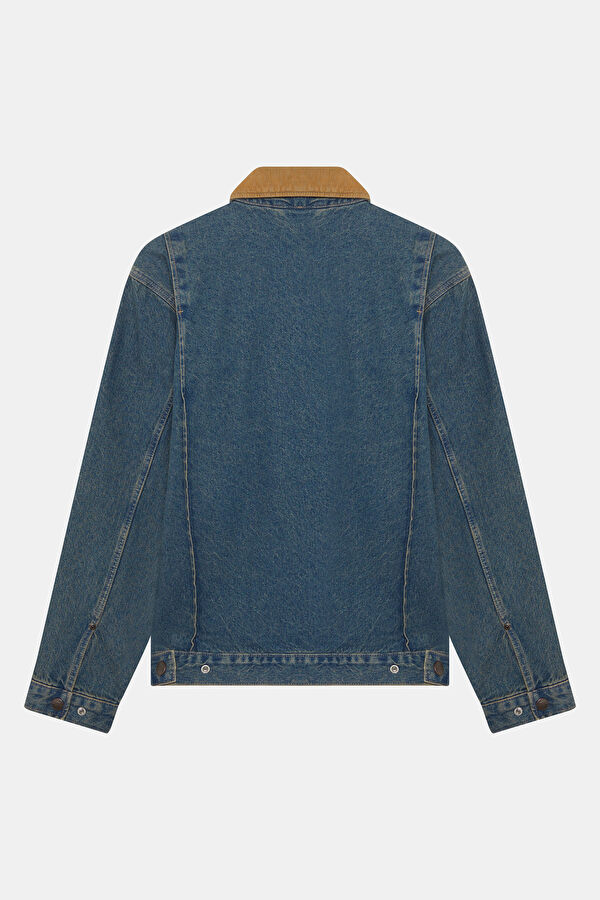 Indigo Zip-Up Men's Jacket 2