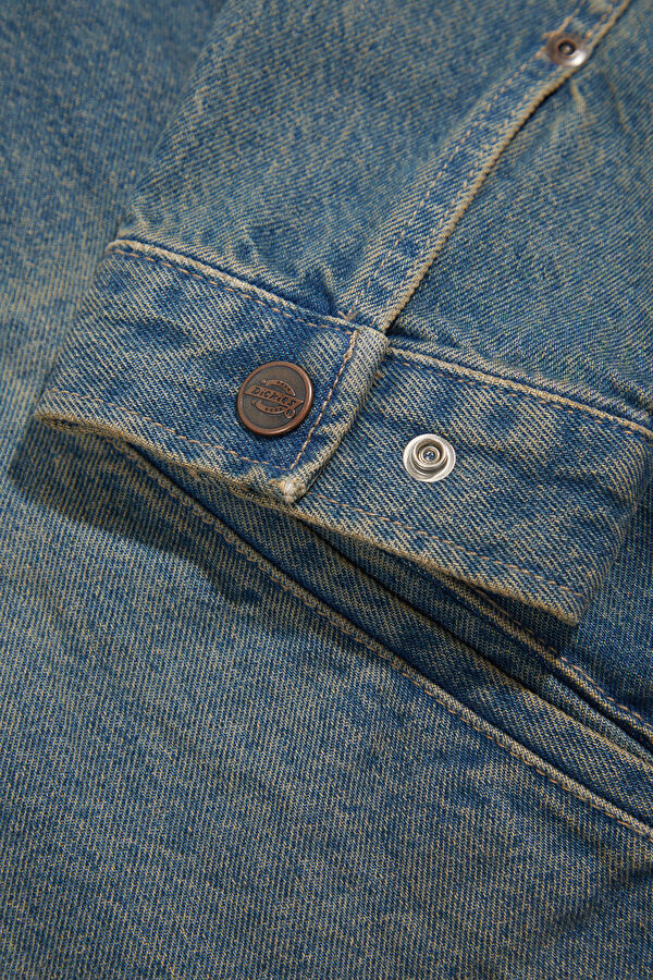 Indigo Zip-Up Men's Jacket 5