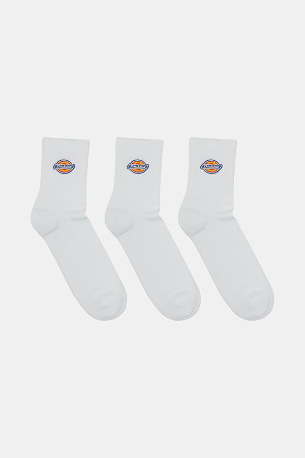3-Pack Valley Grove Mid White Socks