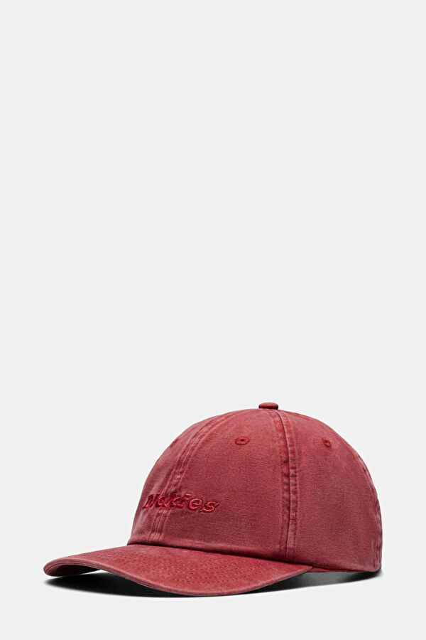 Red Embroidered Hat