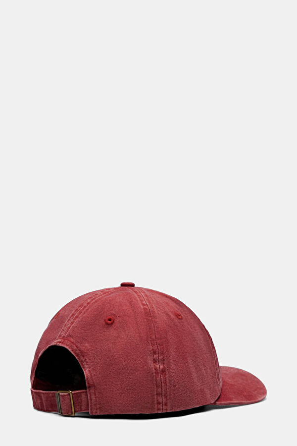 Red Embroidered Hat 2