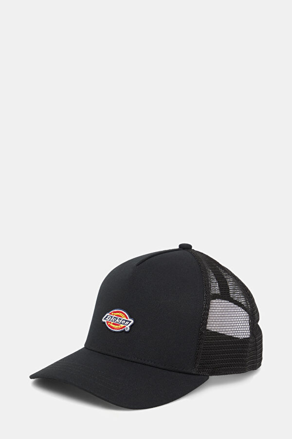 Hanston Trucker Siyah Nakışlı Şapka