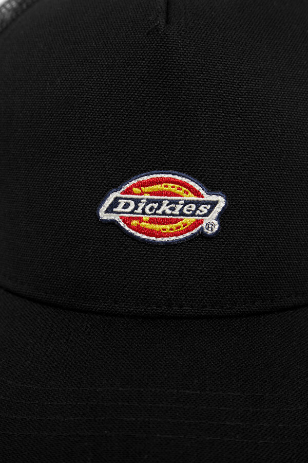 Hanston Trucker Siyah Nakışlı Şapka 4