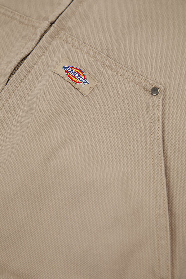 Beige Zip-Up Men's Jacket 4