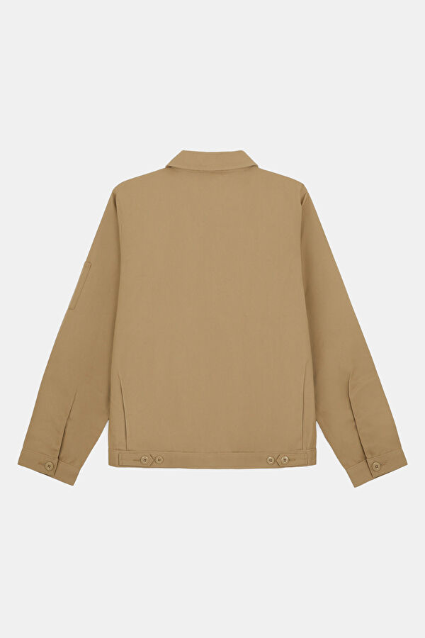 Beige Zip-Up Men's Jacket 2