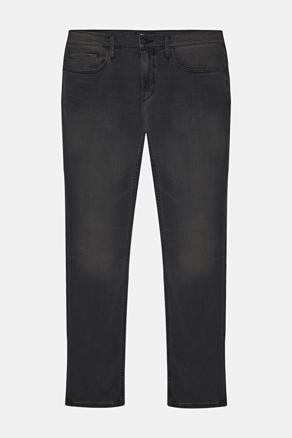 Gray Slim Leg Cotton Viscose Men's Jeans