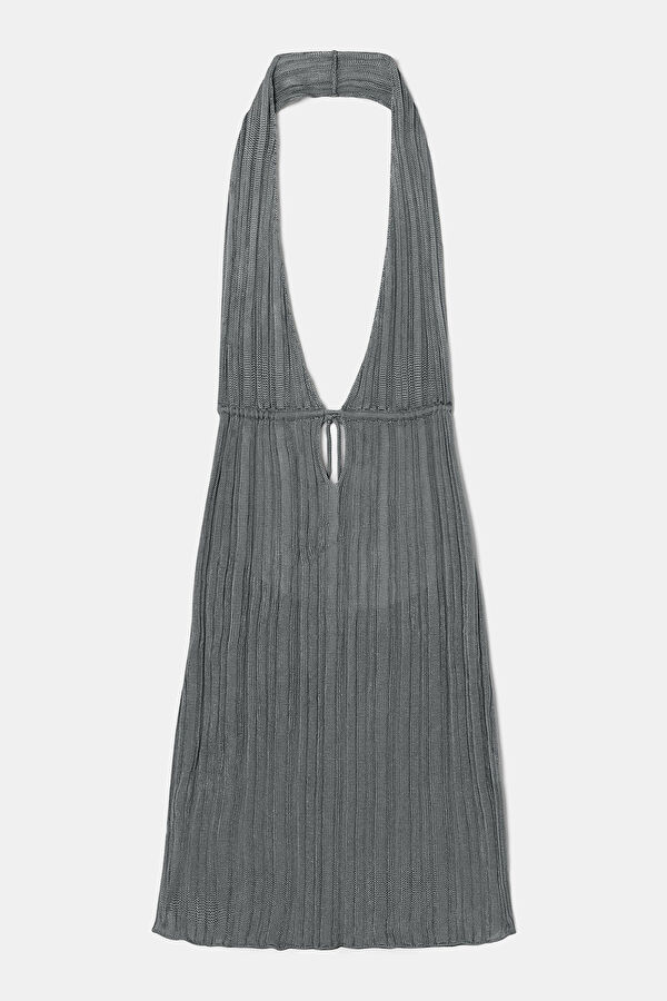 Rei Grey Mini Women's Dress