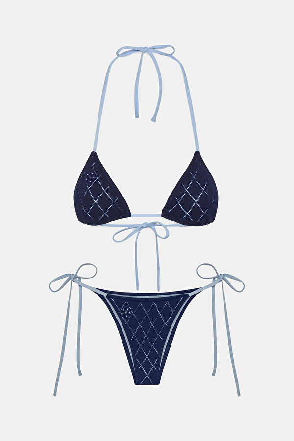Lacivert Bikini