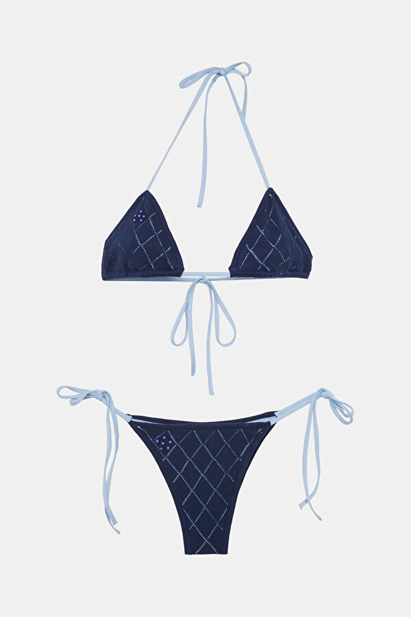 Navy Blue Women's Bikini