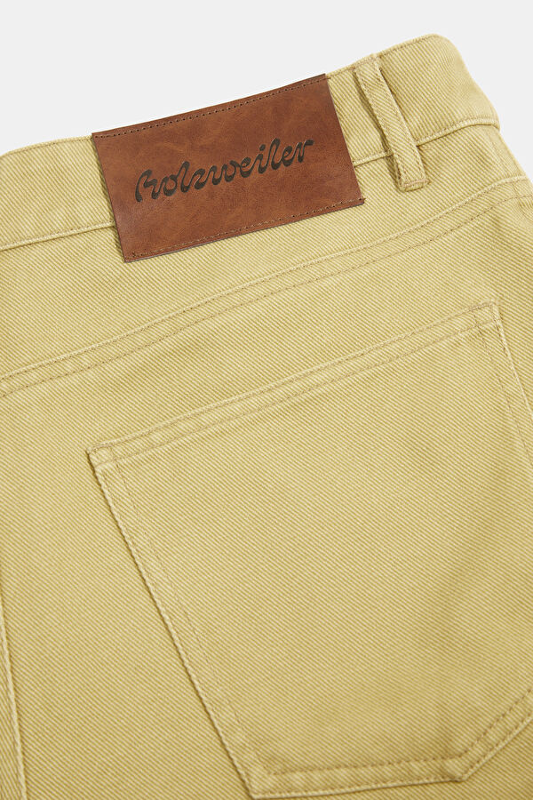 Khaki Wide Leg Women's Pants 5