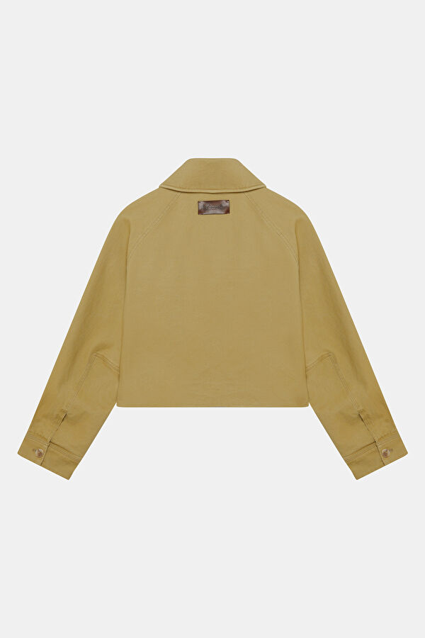 Khaki Women's Jacket 2