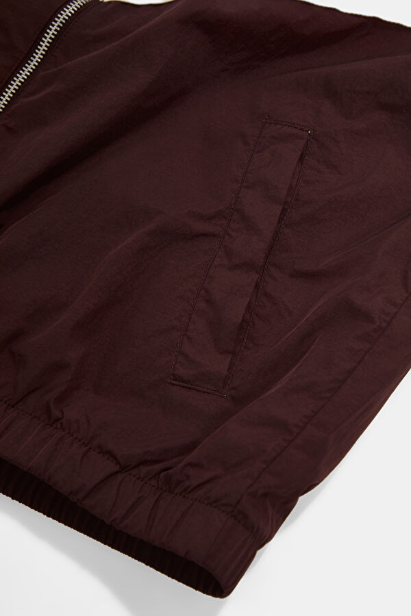 Windrunner Burgundy Women's Jacket 4