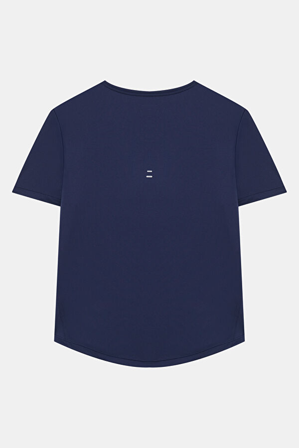 Tempo Lacivert O Yaka Kadın T-Shirt 2
