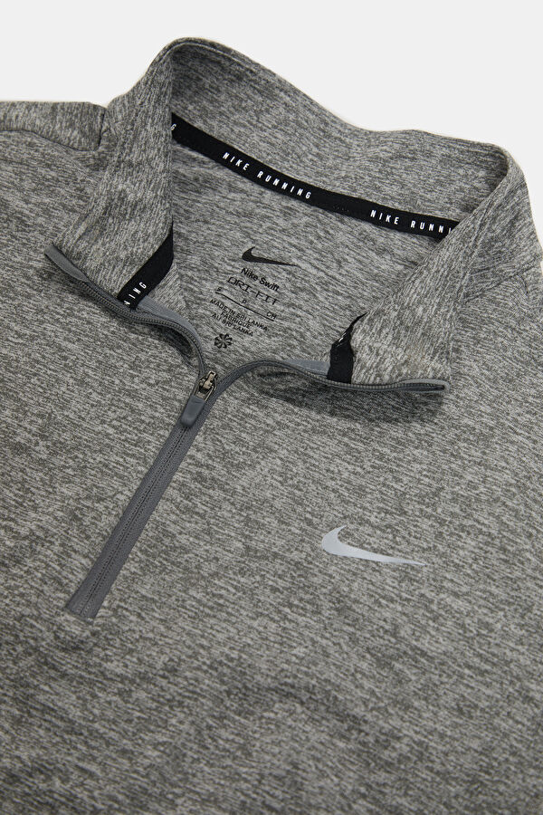 Swift Gri Melanj V Yaka Kadın Sweatshirt 3